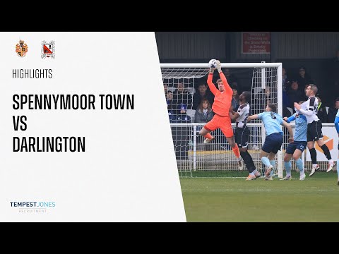 Spennymoor Town 2-1 Darlington - National League North - 2023/24