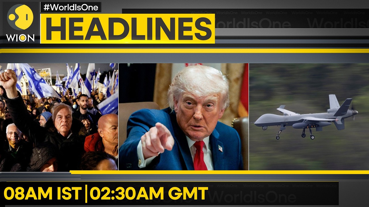 Iran Downs U.S. MQ-1 Drone | Trump Sends 'Tougher Terms' to Iran | WION HEADLINES