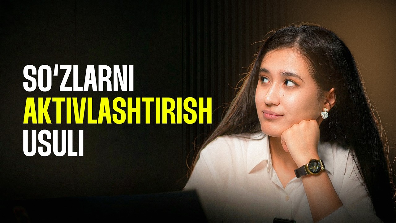 Agar siz so'zlarni bilsangiz, lekin ishlata olmasangiz - bu videoni ko'ring!
