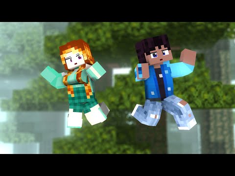 LOVE STORY COUPLE COUPLE DANCE ME TOO APHMAU FRIENDS KIM AND PIERCE - MINECRAFT ANIMATION #shorts