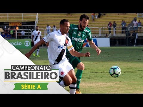 Melhores Momentos - Gols de Vasco 1 x 1 Palmeiras - Campeonato Brasileiro (13/08/2017)