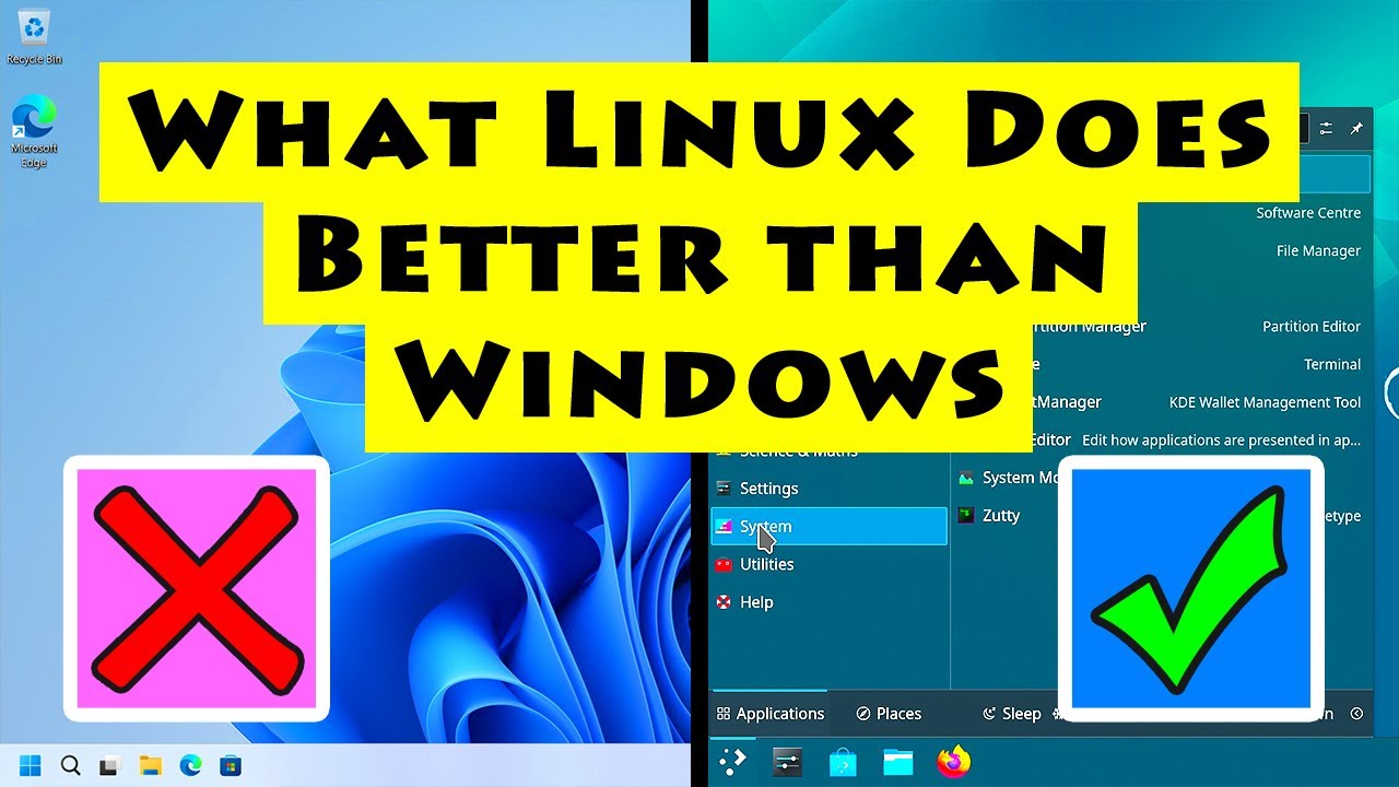 Top 7 Things Linux Does Better than Windows