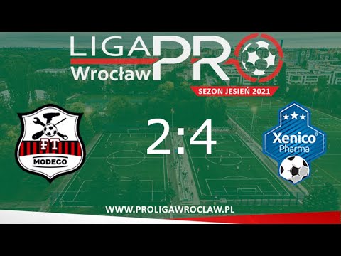 Modeco FT - Xenico Pharma 2:4, Sezon Jesień 2021, Liga PRO Wrocław, 18.10.2021
