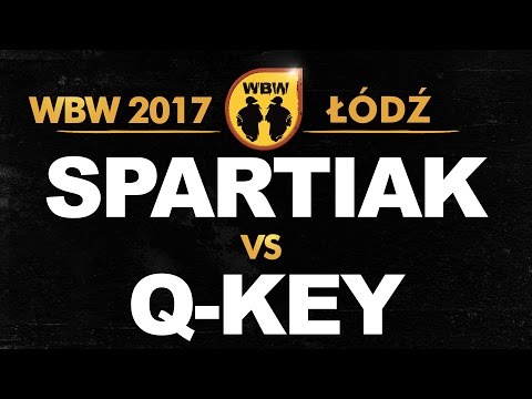 Spartiak 🆚 Q-Key 🎤 WBW 2017 Łódź (freestyle rap battle)