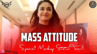 Mass attitude whatsapp status Tamil 💞keerthy Su