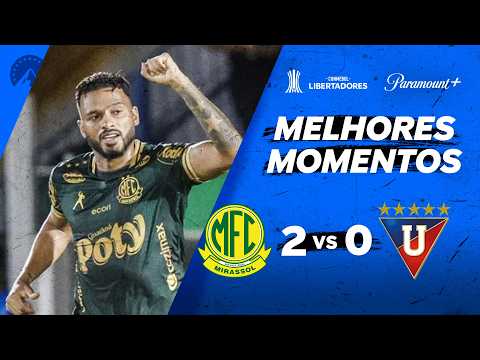 FC Futebol Clube Mirassol 2-0 LDU Liga Deportiva U...
