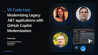 🔴 VS Code Live - Modernizing Legacy .NET applications with GitHub Copilot Modernization in VS Code