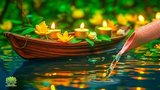 Relaxing Piano & Bamboo Water Sounds 🌿 Peaceful Meditation Music for Healing and Deep Relaxation