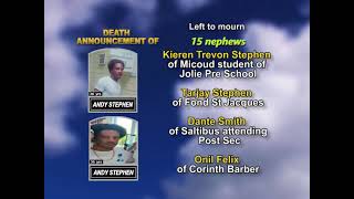 Andy Stephen ~ Long Obituary
