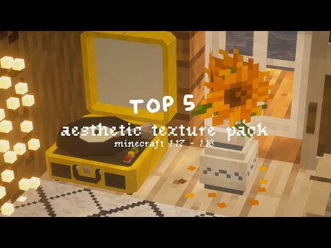 kerbsxberry シ - Top 5 aesthetic texture pack Minecraft PE 1.17 - 1.18