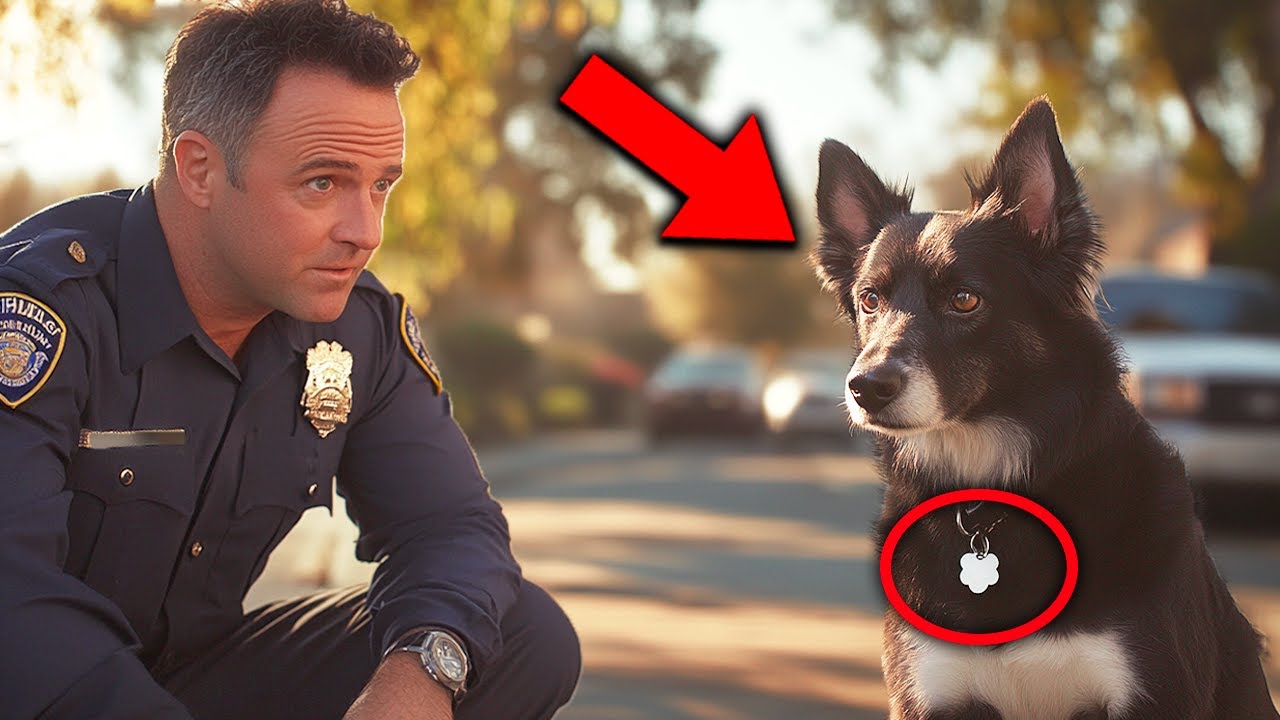 A Cop Saves a Dog That Looks Like His Lost Pet—Then He Sees Its Tag...