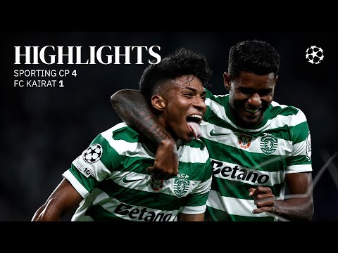 Resumo | UEFA Champions League: Sporting CP 4-1 FC Kairat
