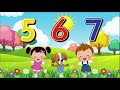 Counting Numbers 5 To 10 Puppy Fun Kids Toddlers Learning Baby Rhymes Nursery Cartoon Animation