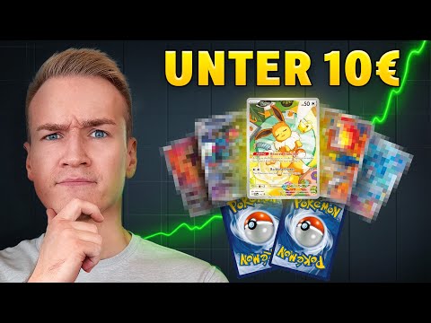 Pokemon Karten unter 10€ (die im Wert steigen)