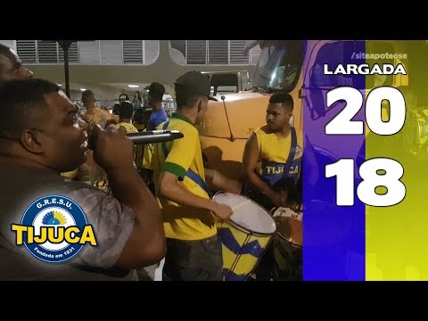 Bateria Unidos da Tijuca 2018 - Largada - Apoteose Visita Setor 11