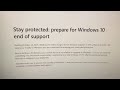 Every Windows 10 Doomsday EOL Video Ever