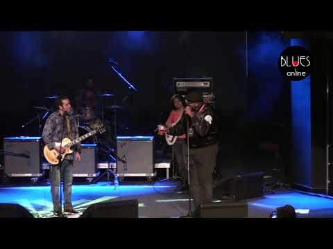 Albert Castiglia with Sugaray Rayford and Zac Harmon in Ostrów Wielkopolski Jimiway Blues Festival
