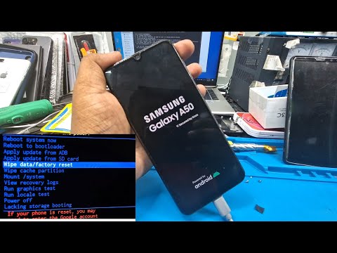 Samsung Galaxy A50 Hard Reset Via Screen lock unlock✅