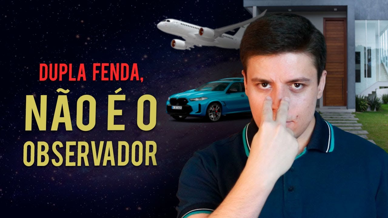 A verdade que NÃO TE CONTARAM sobre a Dupla Fenda | Jesus Cristo já sabia - Mateus Amorim