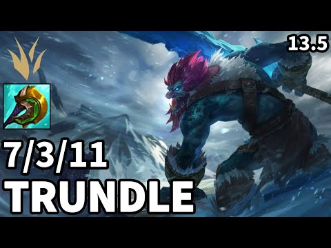 Trundle Jungle vs Graves - EUW Master | Patch 13.5