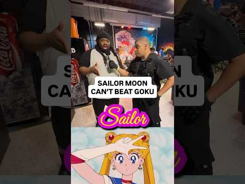 Goku has to wait for the Sailor Moon transformation?! 😂