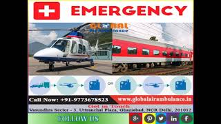 Global Air Ambulance Services in Allahabad with and therapeutic provision