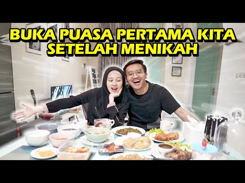 BUKA PUASA PERTAMA KITA | Oh Gini Rasanya Puasa Ada Istri 😍