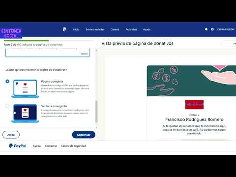 Donaciones con PayPal
