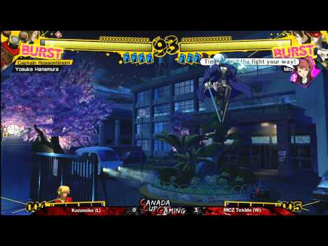 Kazunoko vs Tokido - Canada Cup Gaming 2012 P4A GF