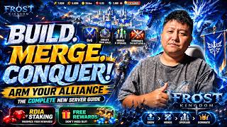 Build. Merge. Conquer. — The Complete Frost Kingdom New Server Guide