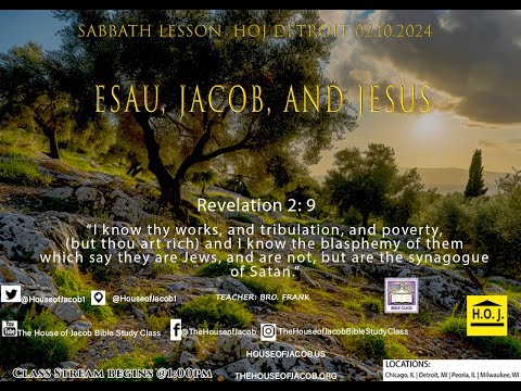 Esau, Jacob, and Jesus