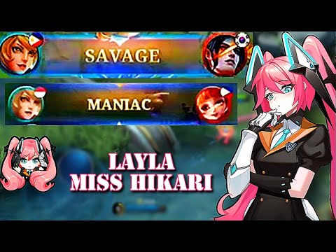 LAYLA SAVAGE & MANIAC! Miss Hikari Montage!🔥
