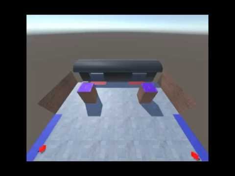 UnitySteer Metro Test