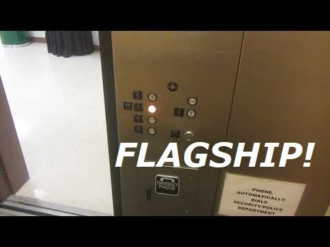 Dover hydraulic elevator at Education building, WSC, Wayne NE