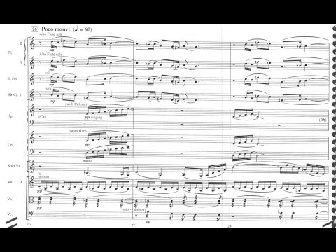 J. Williams - Three pieces from Schindler's List [SCORE VIDEO]