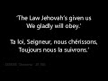 13 Christian Dédication
