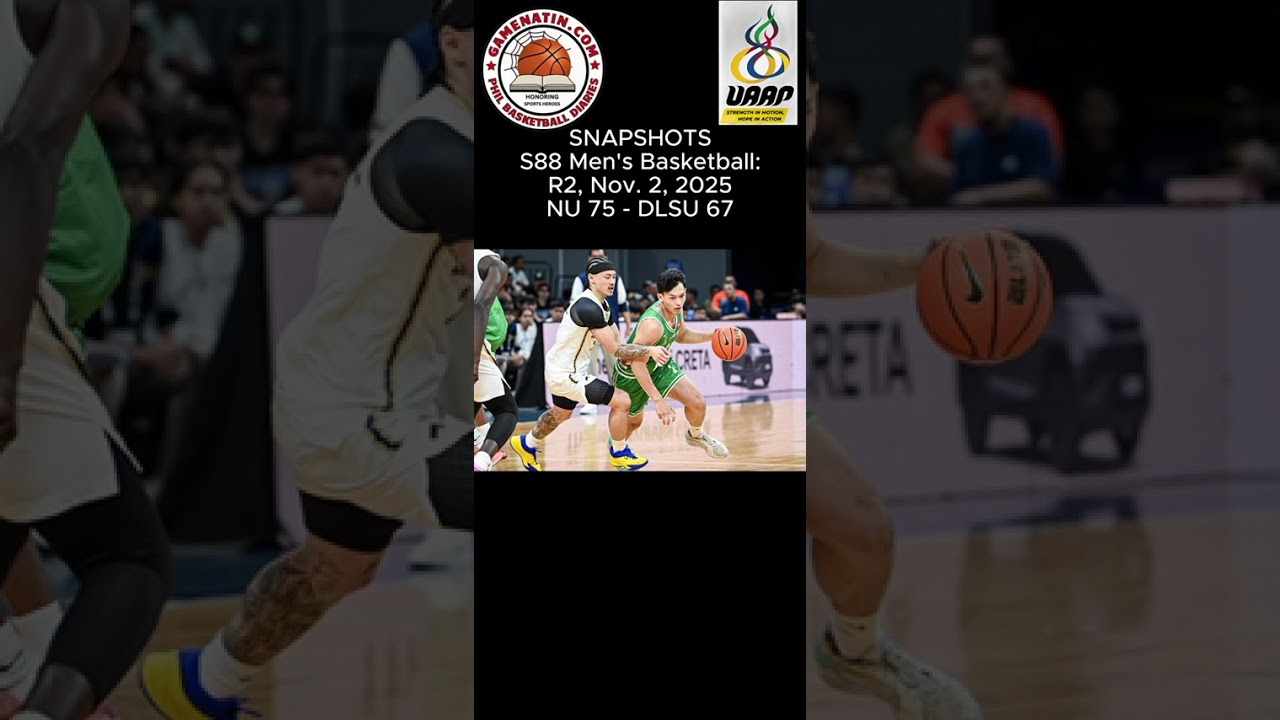 Snapshots: Men's Basketball - NU 75 - DLSU 67