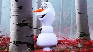 Olaf Speaks With A Tree - At Home With Olaf (New Frozen, 2020)