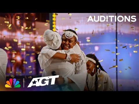 Golden Buzzer: Mzansi Youth Choir's Emotional Tribute Brings Simon To Tears | Auditions | AGT 2023