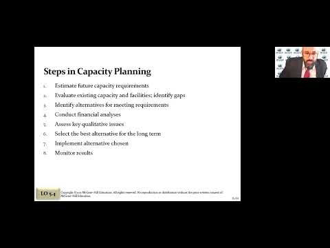 Ch 5: Capacity planning- Part 3 - Calculating Capacity requirements with excel example