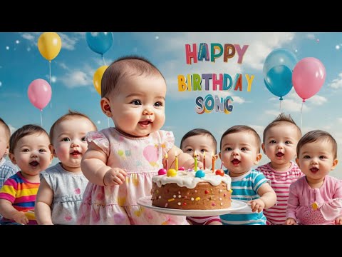 Happy Birthday Song | Fun Birthday Song for Kids | Cute Baby Dance Party! 🎉 | Neela Tota