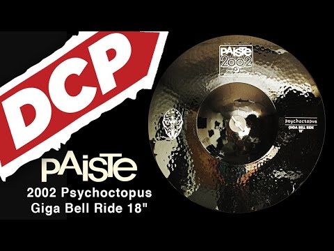 Paiste 2002 Psychoctopus Giga Bell Ride Cymbal 18" image 4