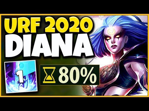 *DIANA REWORK* WORLDS FIRST URF 2020 GAMEPLAY (NEW DRAGONS) - League of Legends