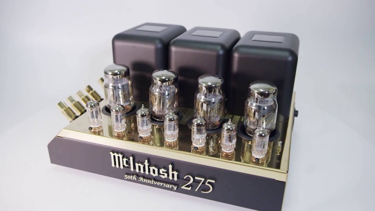 video Amply nghe nhạc Mclntosh MC275 chính hãng 0