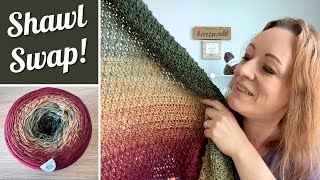 Making a Crochet Shawl for the Spring Shawl Swap | Start to Finish!