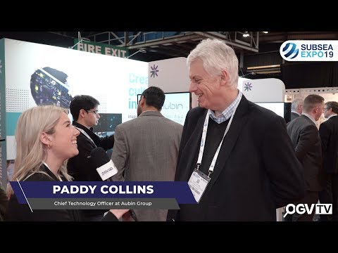 SUBSEA EXPO 2019 - OGV  Interview Paddy Collins from Aubin Group
