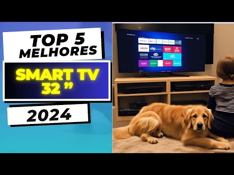 🏆 SMART TV 32 POLEGADAS | Qual é a Melhor de 2024? 🏆 Opções Custo Benefício!