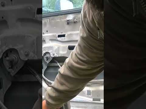 GMC window crank regulator replacement