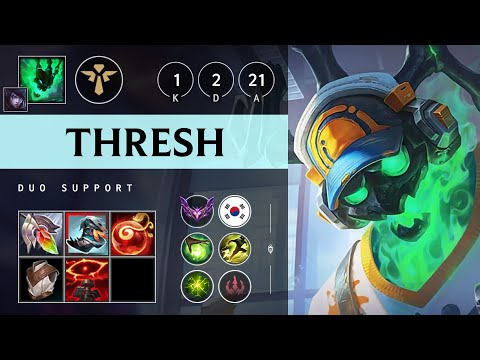 Thresh Support vs Blitzcrank - KR Master Patch 25.18