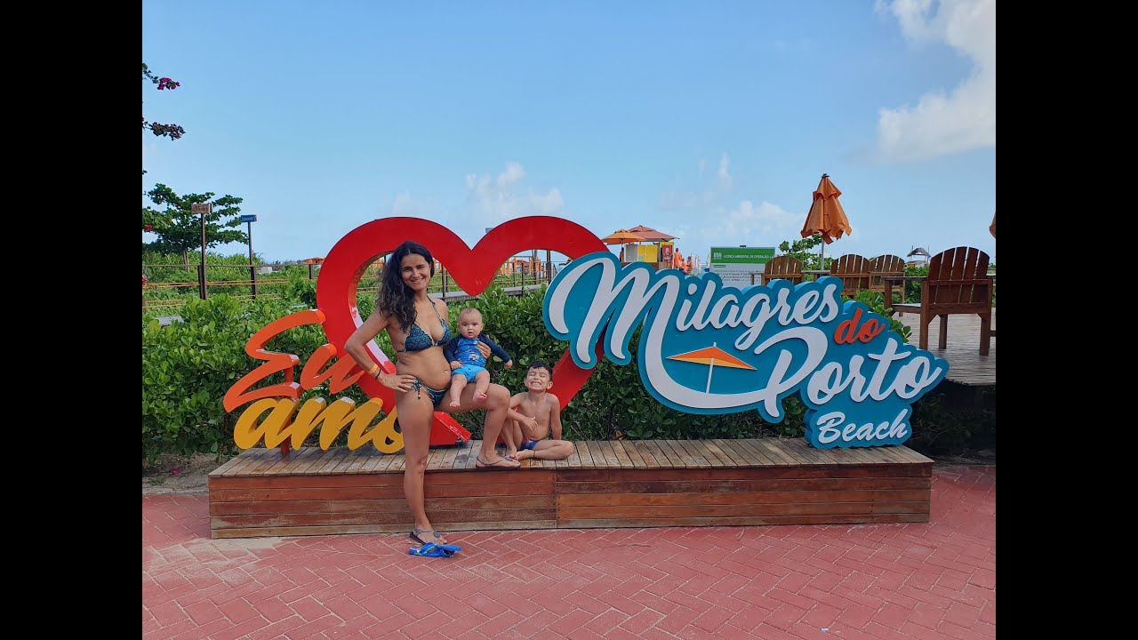 Tour pelo Beach Club Milagres do Porto - Praia do Porto - São Miguel dos Milagres - Maceió - Alagoas